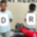 Ketahuan mencuri motor, dua pelajar SMP di amankan