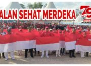 Pesan Pj.Wali Kota Muhammad Yusup di balik Meriahnya Jalan Sehat Merdeka HUT RI Ke 79 Tahun
