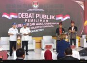 Ketenangan ASR-Hugua Pukau Panelis dalam Debat Pilkada Sultra